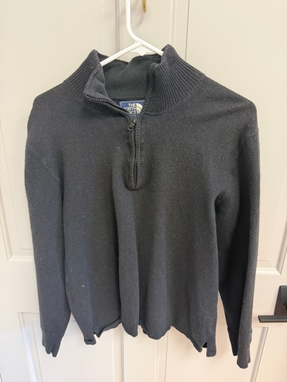 The North Face Men’s Black Quarter-Zip Sweater